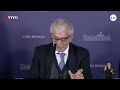 EN VIVO| Conferencia de prensa del Ministro Cúneo Libarona