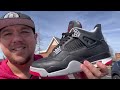 Air Jordan 4 Bred Reimagined Shoes Wore For 3 Weeks & Trashed Them! How to Clean