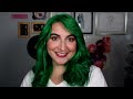 HAIR COLOR CHANGE - ORANGE TO GREEN | Kirby Rose