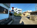 4K Japan Kagoshima Prefecture Tanegashima Island is a morning walk in the town of Nishinoomote