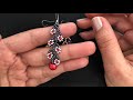 Daisy Vine Earrings. DIY Beaded Earrings. How to make beaded earrings.