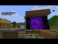 Minecraft Longplay Episode 10 - Exploring, Medieval Portal and Chicken Farm Build (No Commentary)