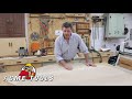 How To Make a Tapered Edge on a Table Top