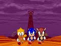 SegaSonic the Hedgehog 3 player arcade game 60fps