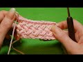 ONE ROW REPEAT Crochet Stitch TUTORIAL! Perfect for Scarf, Hat, Blanket, Cardigan and More...