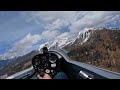 Gliding in the Italian Alps