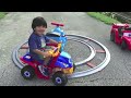 Ryan's Power Wheels Collections Ride On Car!