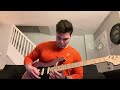 Red Hot Chili Peppers - “Wet Sand” Guitar Solo Cover