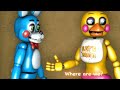 Toy Chica & Toy Bonnie Get Stuck In The Backrooms! SFM | Old Animation/never finished