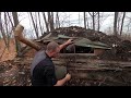 Two winters in a dugout by the river, Bushcraft shelter building, off grid life