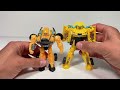 Transformers Rise of the Beasts Battle Changers! Bumblebee, Optimus Prime, and Rhinox!