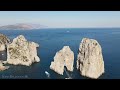 FLYING OVER CAPRI (4K UHD) - Scenic Relaxation Film with Calming Music- Natural Landscape