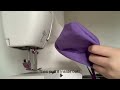 Sewing tutorial! (Drawstring bag)