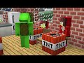 JJ And Mikey Escape From ZOMBIE School Apocalypse in Minecraft!