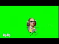 Benjamin Franklin Dancing Green Screen