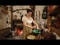 1800s Cooking in my little cabin |Making Dinner 200 Years Ago| Real Historic Recipes ASMR