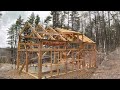 We Built a Timber Frame Home From Our Own Trees