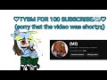 ||You and Me meme||short||◇100 special◇||Tysm for 100 subscribers:D||rushed sorry||