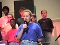 Ashley in a New Hope First Baptist Church musical 1995 P1