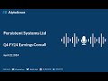 Persistent Systems Ltd Q4 FY2023-24 Earnings Conference Call