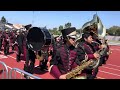 Stockton’s Edison High marching band competed at Hoover High in Glendale on May 11, 2024