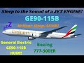 10 HOURS of GE90s! Boeing 777-300ER GE90-115B Engine Hum for Sleep/ASMR!!