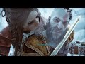 God of War Ragnarök Kratos & atreus vs Valkyrie