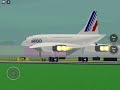 Air France Concorde taking off
