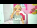 Barbie Sick Day Morning Routine in Dream House - Fun Toys for Kids