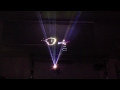 NRG Laser Know How 3W RGB ILDA 30K 3D Laser Beam Light Show Demonstration
