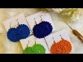 Doily Earrings | Crochet Earrings | Crochet Tutorial