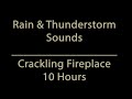 Relaxing Rain Sounds for Deep Sleep - Black Screen Rain and Thunderstorm Sounds