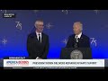 President Biden speaks at 75th anniversary NATO summit amid reelection concerns | full coverage