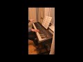 Week 1 progress: Scriabin Op. 8 No. 12 Etude for Tonebase's 