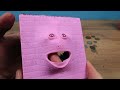 The chewing facebank choked on a piece of candy and had to cut it open! What's inside a facebank?