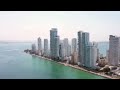 Cartagena, 4k Beautiful city of Colombia Drone