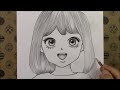 Adım Adım Kolay Anime Çizimi Karakalem Kolay Anime Nasıl Çizilir, Güzel Çizim Fikirleri