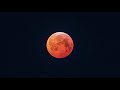 January 2019 lunar eclipse time lapse. Entire event from start to moonset. 4K resolution.