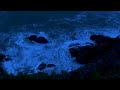 Fall asleep with Ocean waves sounds at night, ASMR sounds, Meditation music, white noise, Insomnia
