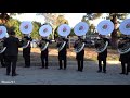 Aguiluchos Marching Band: Puebla, México - Warmup Before 2020 Pasadena Rose Parade