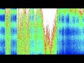 Schumann Resonance TWO WAVE TYPES - Vertical Wave 'Curtain' PLUS White Resonance Wave on TOP!