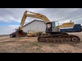 Big Old 98,000 Pound Komatsu PC400 Excavator for Sale - Will it Run and Operate?
