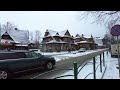 Zakopane Poland 🇵🇱 4K Winter Heavy Snowfall January 2022