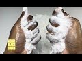 Squeakiest ASMR Baking Soda Mass Crush | Sifting | Powder Play | Pebbles Crush #explore