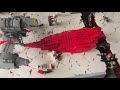 The Battle of Crait FINALE: Resistance Cliff Base (MOC SHOWCASE)