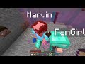 LOCKED on ONE LUCKY BLOCK RAFT But We’re MERMAID MOBS With CRAZY FAN GIRL!