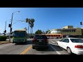 Driving Miracle Mile Neighborhood - Mid Wilshire Central Los Angeles - California [4k UHD] May 2024