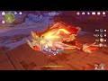 [Genshin Impact] Pyro Regisvine Lv. 41 Under 1 Minute(s) ~ Fischl Main Gameplay