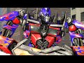 Transformers Evil Optimus Prime Vs Optimus and Megatron! Shattered Glass Full Fight Scene Animation!