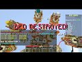 Failing tremendously in minecraft bedwars